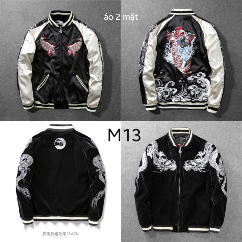 ODER- TỔNG HỢP ÁO KHOÁC BOMBER SUKAJAN JACKET