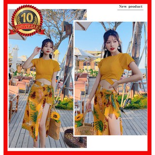 <CHẤT ĐẸP> Đồ Bơi 3 Mảnh Đi Bơi Đi Biển Quyến Rũ - Chuyên Cung Cấp Bikini, Đồ Bơi CAO CẤP