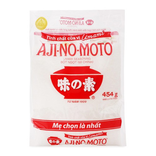 MÌ Chính - Bột Ngọt Ajinomoto Gói 454g Thương Hiệu Bột Ngọt Nhật Bản