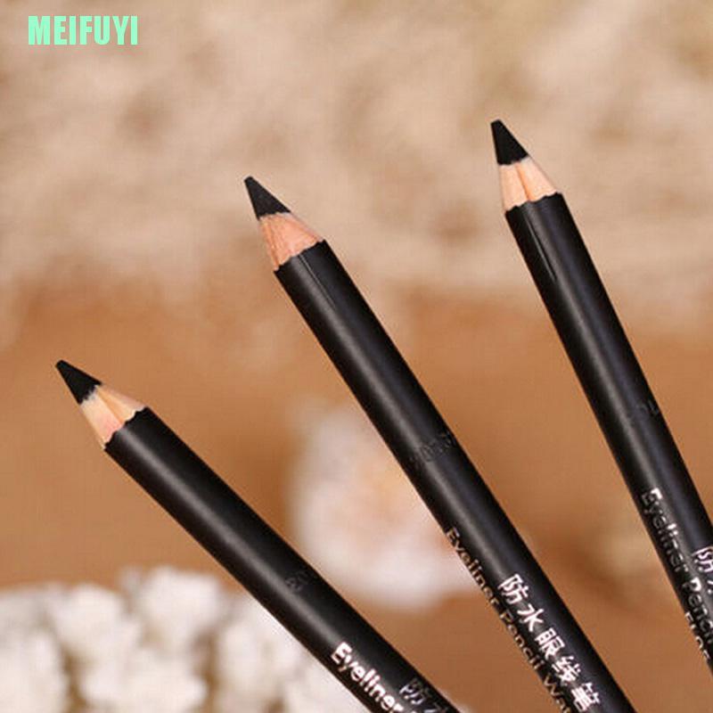 (Hàng Mới Về) Set 2 / 5 Chì Kẻ Mắt Siêu Mượt Không Thấm Nước Meifuyi