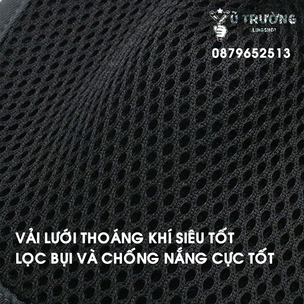 Khăn Phượt Trùm Đầu Ninja Điều Hòa ARI Cao Cấp - Mặt Nạ Chống Nắng, Chống Tia Uv Đa Năng Đi Xe Máy, Câu Cá [KPT]