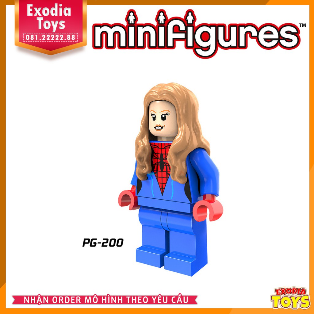 Xếp hình Minifigure nhân vật siêu anh hùng vũ trụ DC Comics và Marvel - Đồ Chơi Lắp Ghép Sáng Tạo - POGO 8056