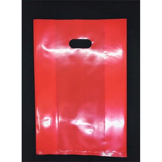 500GR TÚI NILON ĐỎ BÓNG SIZE 20*30: 100 - 120 túi/kg