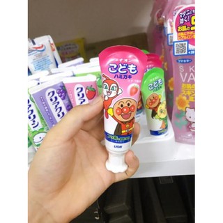 Kem Đánh Răng Lion Nhật Bản Nuốt Được (Kem Đánh Răng Em Bé, Nuốt Được)