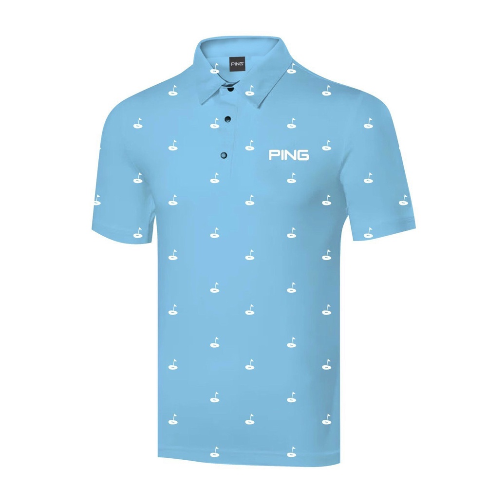 Áo golf thương hiệu PING - Mẫu áo golf cộc tay mới nhất 2022