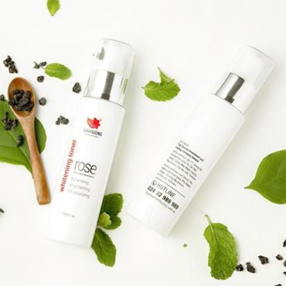 [Mua 1 tặng 3] Nước Hoa Hồng Kiềm Dầu Se Khít Lỗ Chân Lông Whitening Toner Rose Linh Hương 100ml | BigBuy360 - bigbuy360.vn