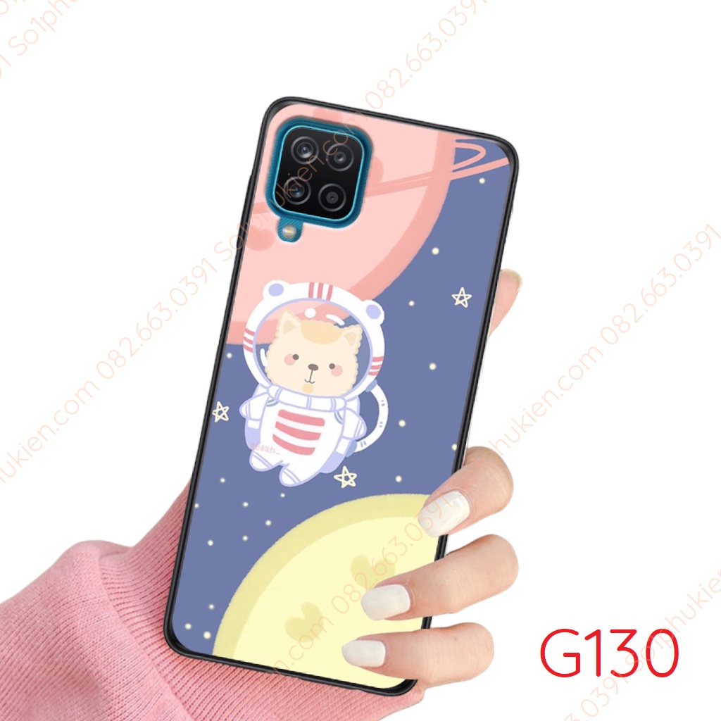 Ốp lưng Samsung Galaxy A12 A22 4G  A22 5G M32 in hình gấu xinh, gấu vũ trụ đáng yêu
