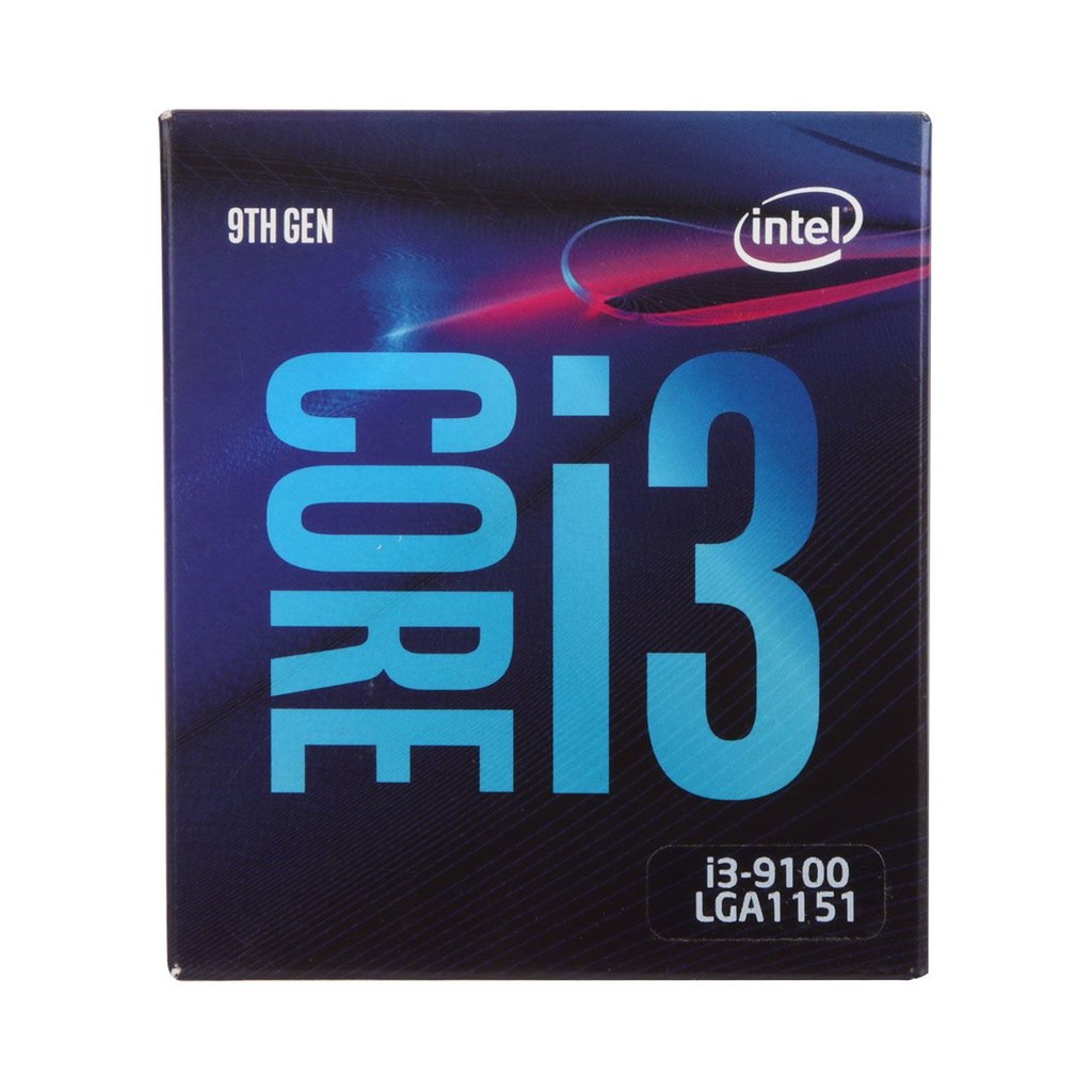 CPU Intel Core i3-9100 4 Cores - 4 Threads 3.60 GHz 1151-v2 Chính Hãng Phân phối | BigBuy360 - bigbuy360.vn