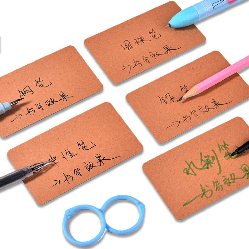 Set 100 Tấm Thẻ Ghi Chú Mini Dùng Ghi Chú DIY