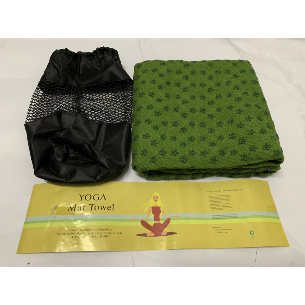 Sét Khăn trải thảm tập Yoga chống trượt