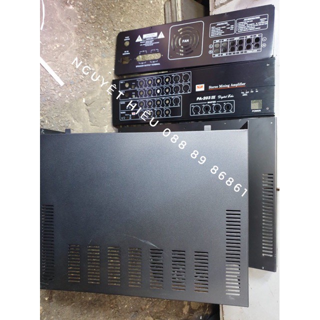 Vỏ ampli PA-203 full bộ