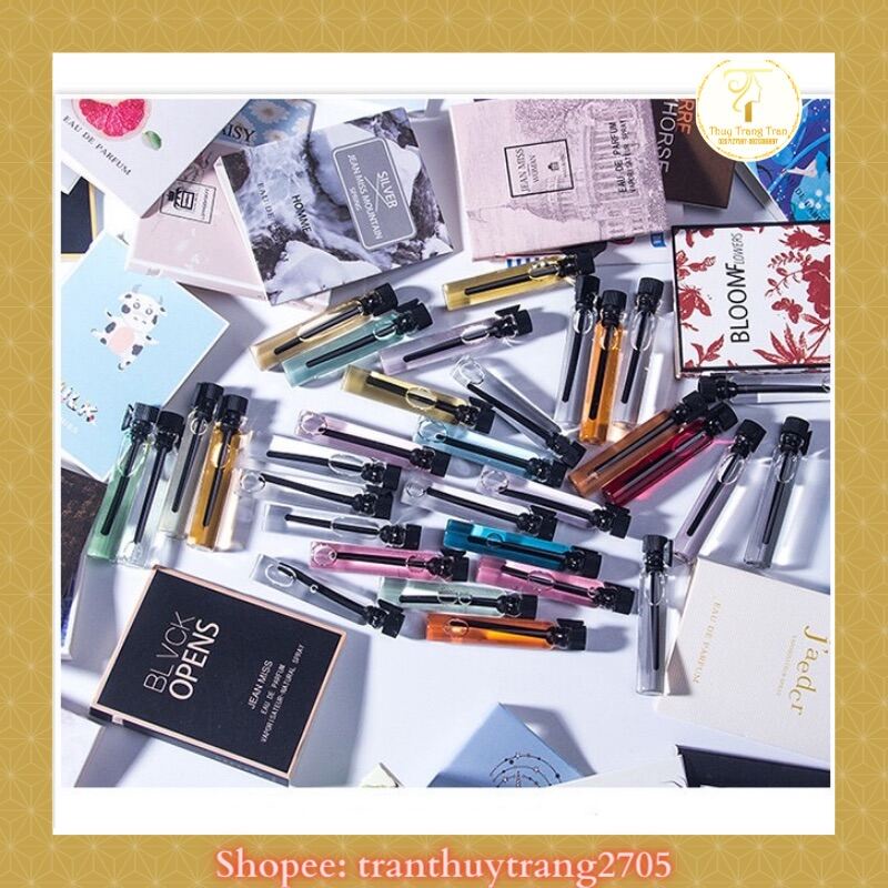 Nước Hoa Mini 2ml Bỏ Túi ⚡️𝐌𝐢𝐞̂̃𝐧 𝐏𝐡𝐢́ 𝐒𝐡𝐢𝐩⚡️Tổng Hợp Các Mùi Sang Trọng - Đẳng Cấp,Nước Hoa Test Mini