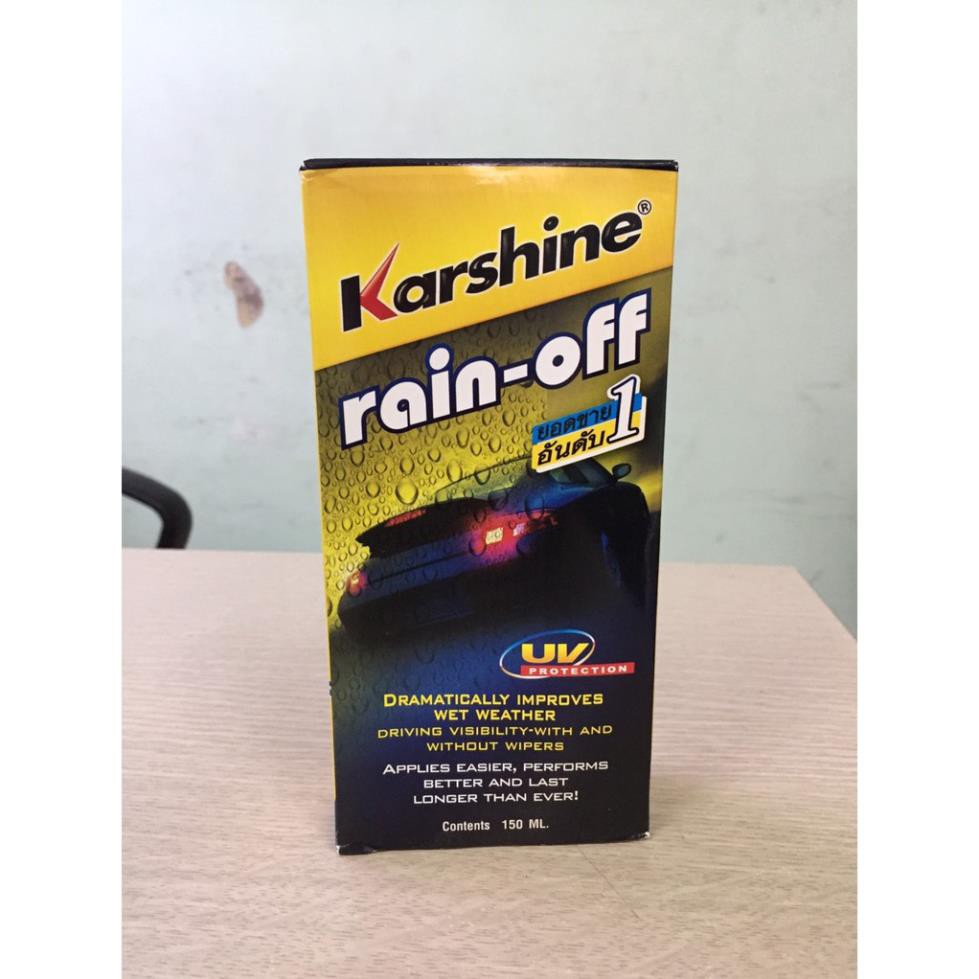 Karhine rain ( Chống bám dính nước trên kính)