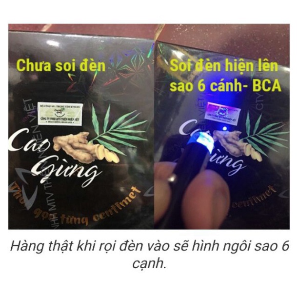 CAO GỪNG TAN MỠ CÁT TƯỜNG