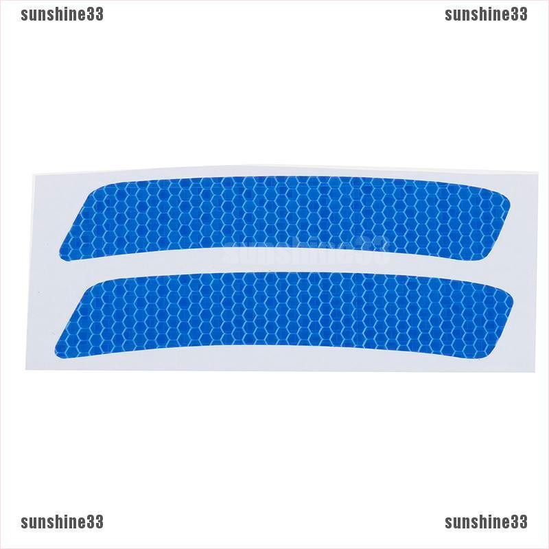 Bộ 2 Miếng Dán Phản Quang Cảnh Báo Cho Cản Sau Xe Hơi