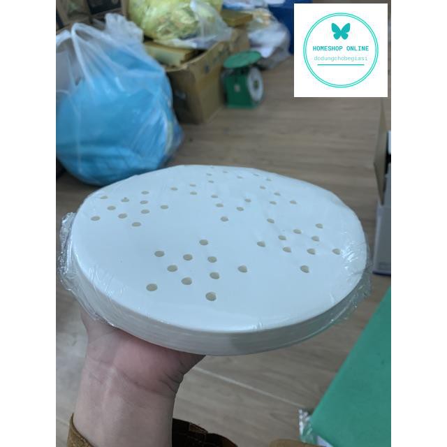 SÉT 100 GIẤY NẾN ĐỤC LỖ TRÒN DÙNG CHO NỒI CHIÊN KHÔNG DẦU home shop ONLINE