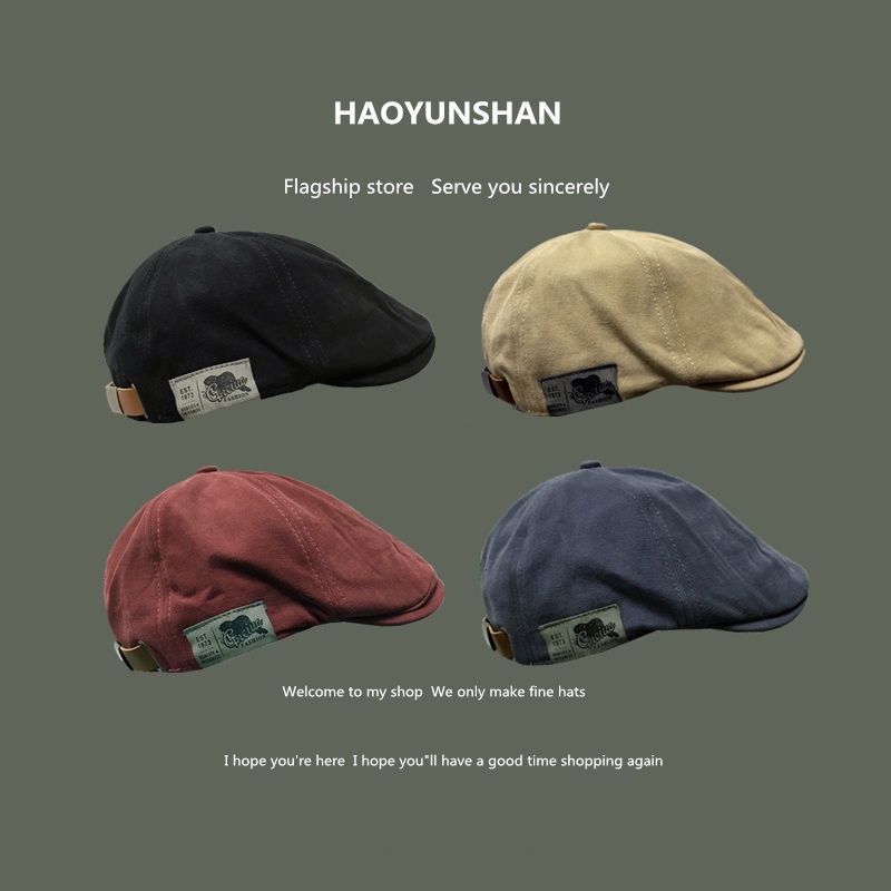 Mũ mỏ vịt phong cách đường phố Nhật Hàn xinh xắn thời trang đường phố cá tính cho nam và nữ