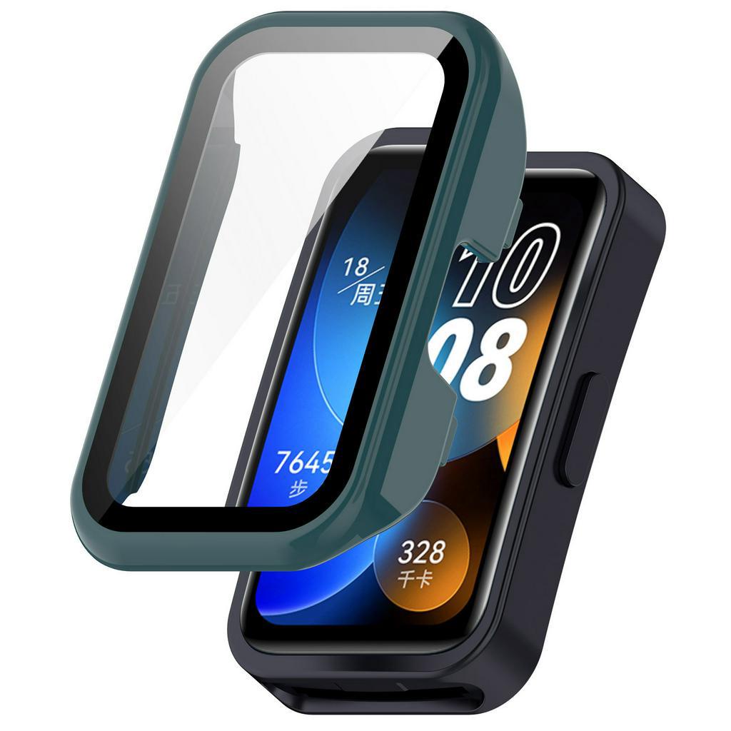 Ốp Điện Thoại Kính Cường Lực PC Cứng Bảo Vệ Màn Hình Cho Huawei Band 8 Huawei Band 7 6 Honor Band 6