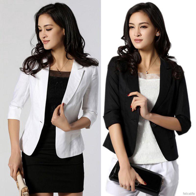 Áo khoác Blazer tay lỡ phối nút quyến rũ gợi cảm