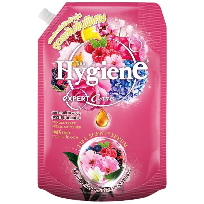 NƯỚC XẢ VẢI HYGIENE 1300ML THÁI LAN [MÀU HỒNG ĐẬM]