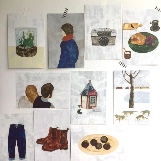 Postcard 2 mặt trang trí dán tường | BigBuy360 - bigbuy360.vn