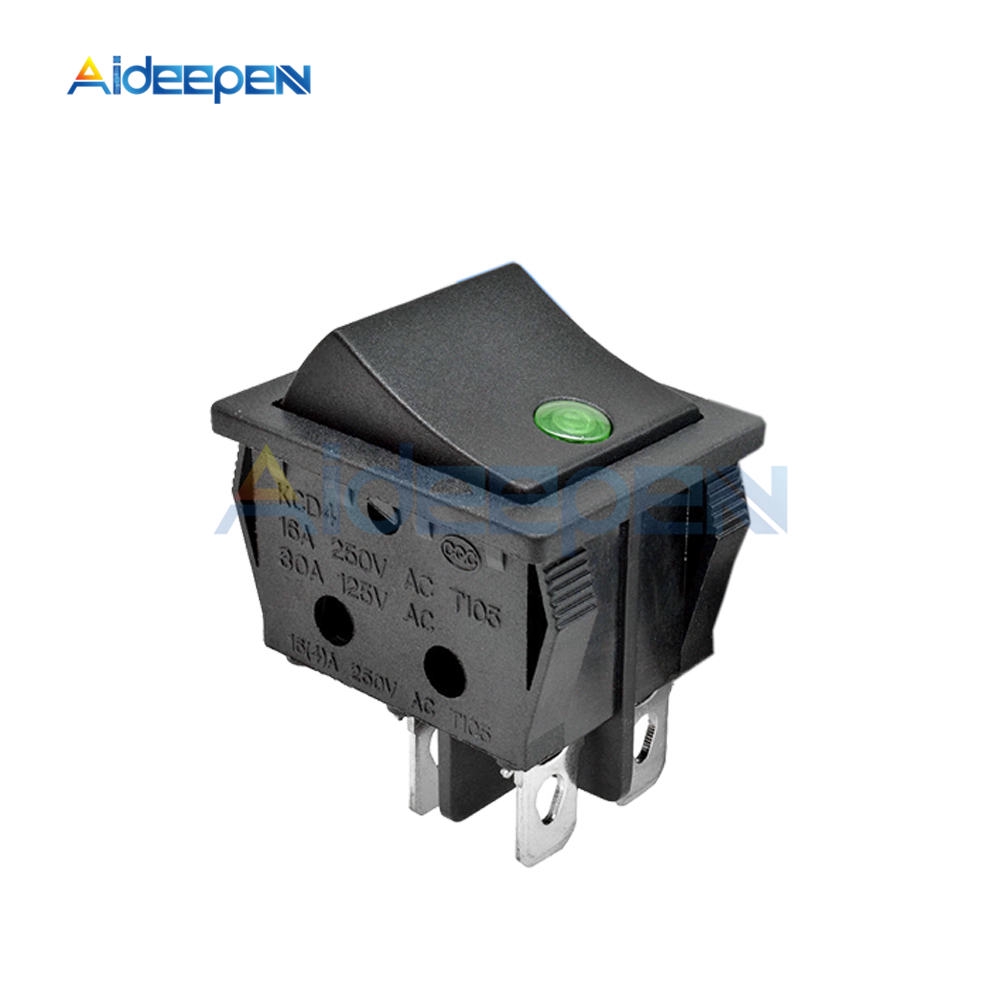 Công Tắc Bật / Tắt 2 Vị Trí 16a 250vac / 30a 125vac 25x31mm | BigBuy360 - bigbuy360.vn