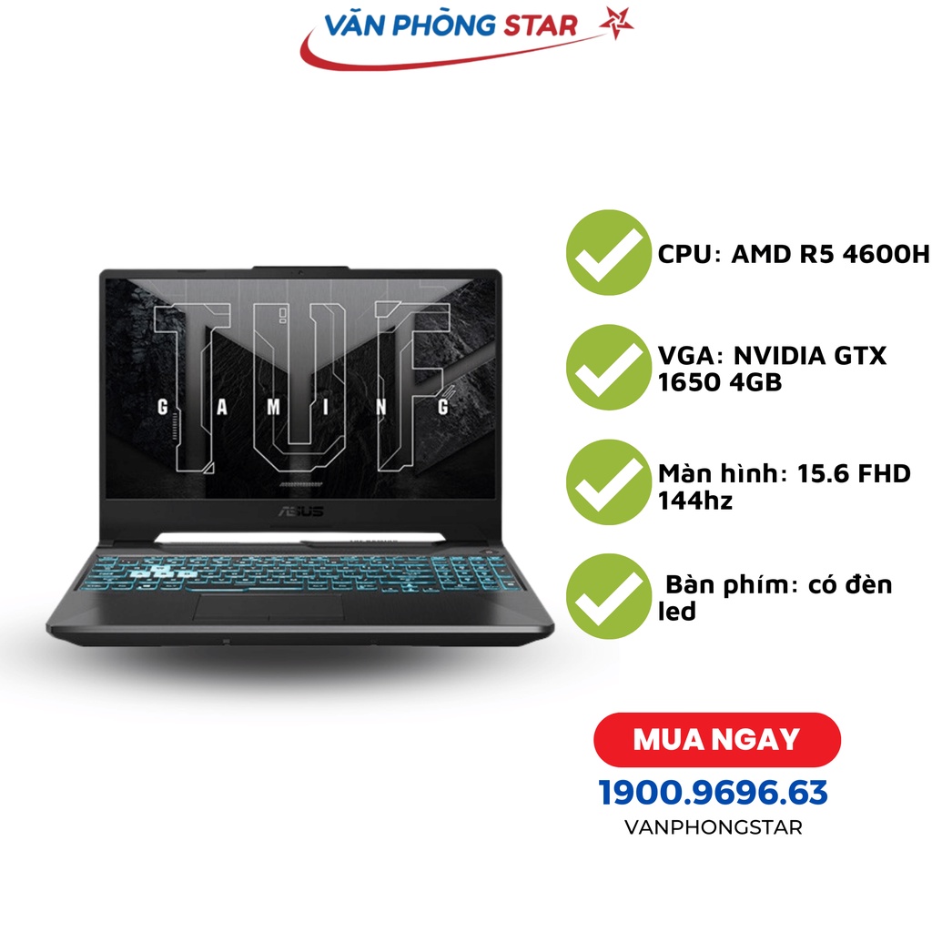 Laptop Asus Gaming TUF FA506IHR-HN019W