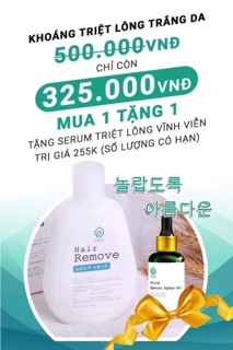 Khoáng tẩy lông Pizu[ HÀNG CHÍNH HÃNG]