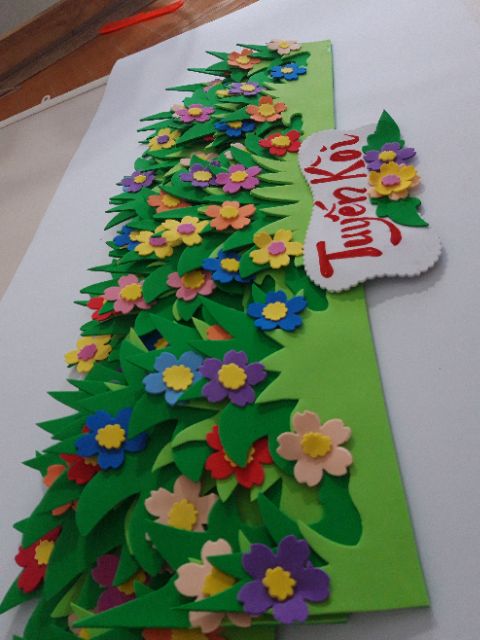 Dán trang trí chân tường,lớp học 50cm