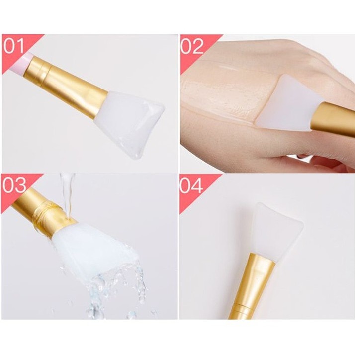 (Bán Buôn – Sỉ) Cọ Quét Mặt Nạ Sillicon - Chổi Quét Mask Cao Cấp CQMN1