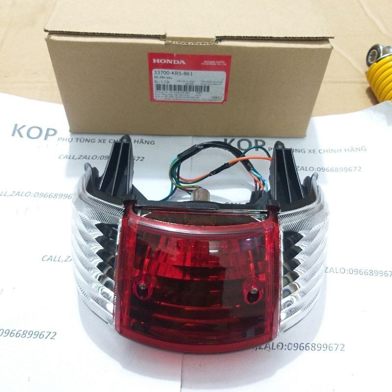 cụm đèn hậu xe wave zx