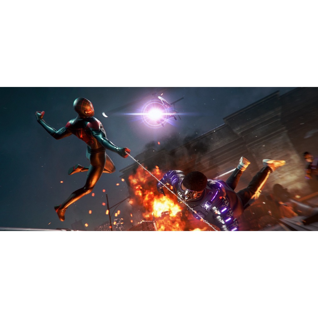 Đĩa Game PS4 - Marvel Spider Man Miles Morales Hệ US