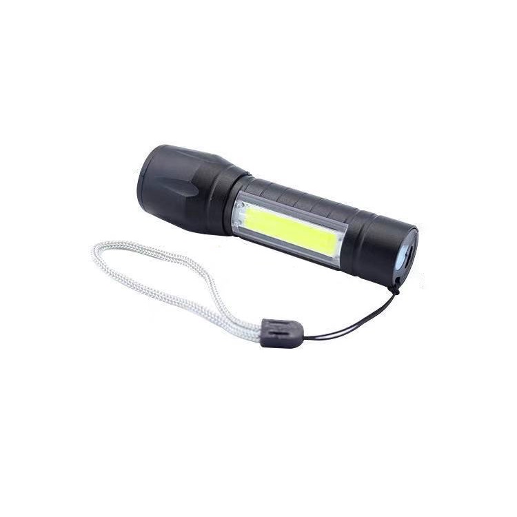 Đèn pin led LOCO FISH công suất cao tiện dụng sạc usb có thể điều chỉnh chế độ chiếu sáng dùng khi leo núi