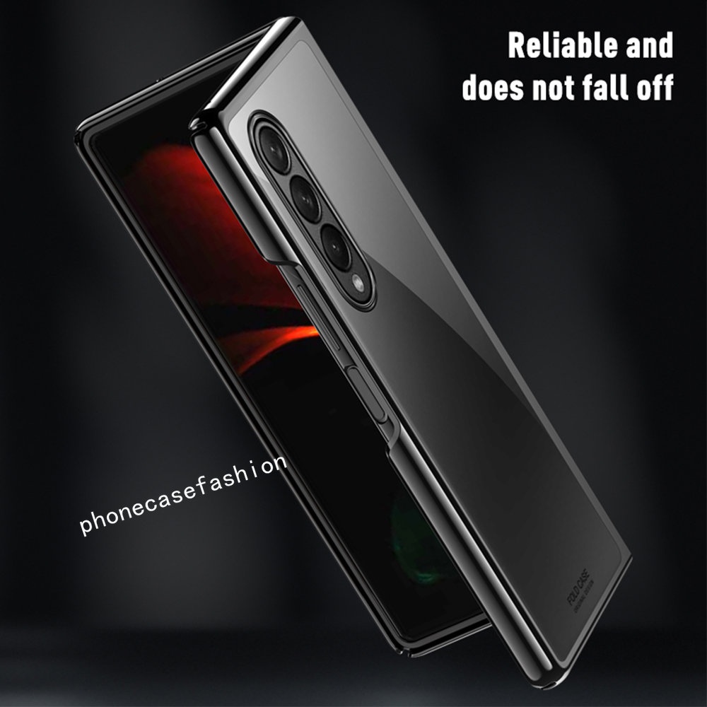 Ốp Điện Thoại Cứng Trong Suốt Chống Sốc Cho Samsung Galaxy Z fold 4 5G Fold4