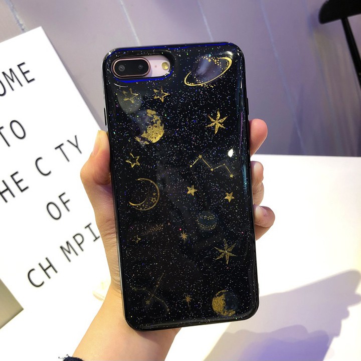 Ốp Lưng iPhone 6/6S/6Plus/6SPlus/7/8/7Plus/8Plus/X/XS/XSMax/11/11Pro/11Max Họa Tiết Dải Ngân Hà - Mã TZAC264