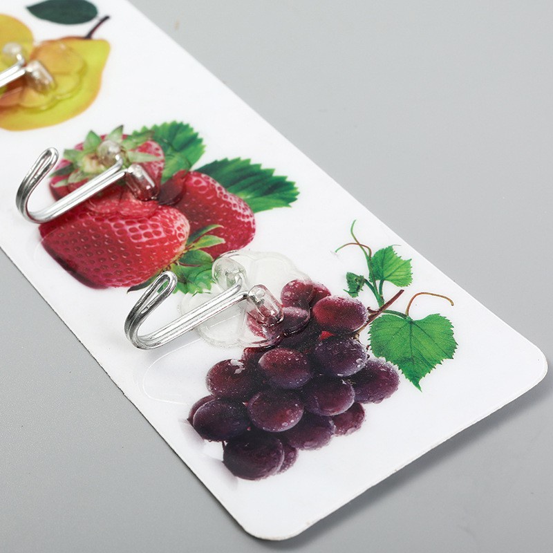 Vỉ 4 móc dán tường treo đồ tiện dụng