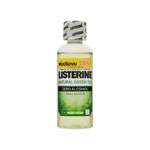 Nước Súc Miệng Listerine Natural Green Tea 100ml