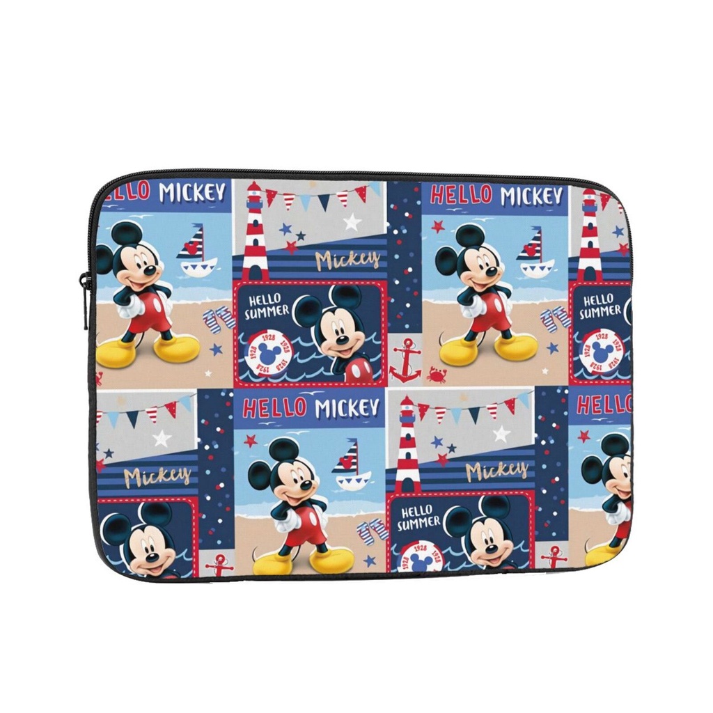 Túi Đựng Laptop 10-17 Inch In Hình Chuột Mickey Dễ Thương