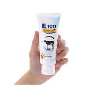 (CHÍNH HÃNG)  Sữa Rữa Mặt Con Bò E100 80ml (Dạng Tuýp)