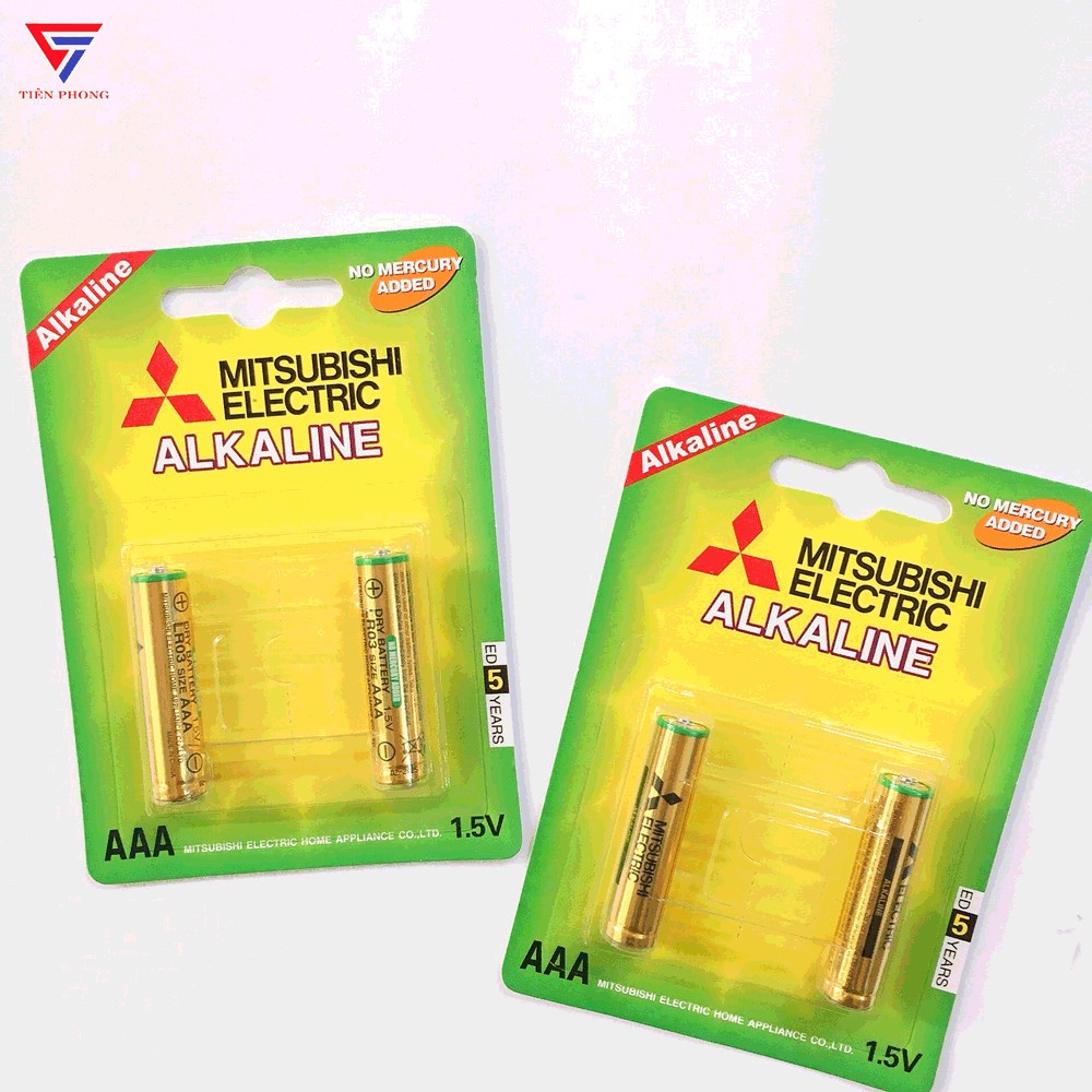 Pin Tiểu AA và AAA MITSUBISHI ELECTRIC Alkaline 1.5V