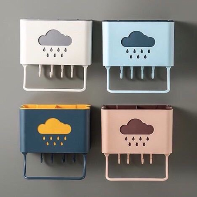 GIÁ GẮN TƯỜNG ĐỰNG ĐŨA THÌA VÀ ĐỒ DỤNG TIỆN ÍCH