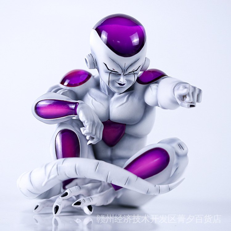 Mô Hình Đồ Chơi Anime Dragon Ball Thủ Công Phiên Bản Ngồi Chỉnh Sửa Freeza Làm Bằng Tay QLTU