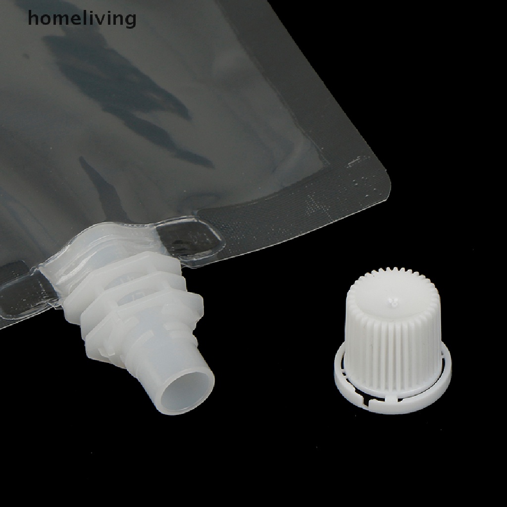 Set 10 Túi Nhựa Trong Suốt Đựng Đồ Uống 200ml