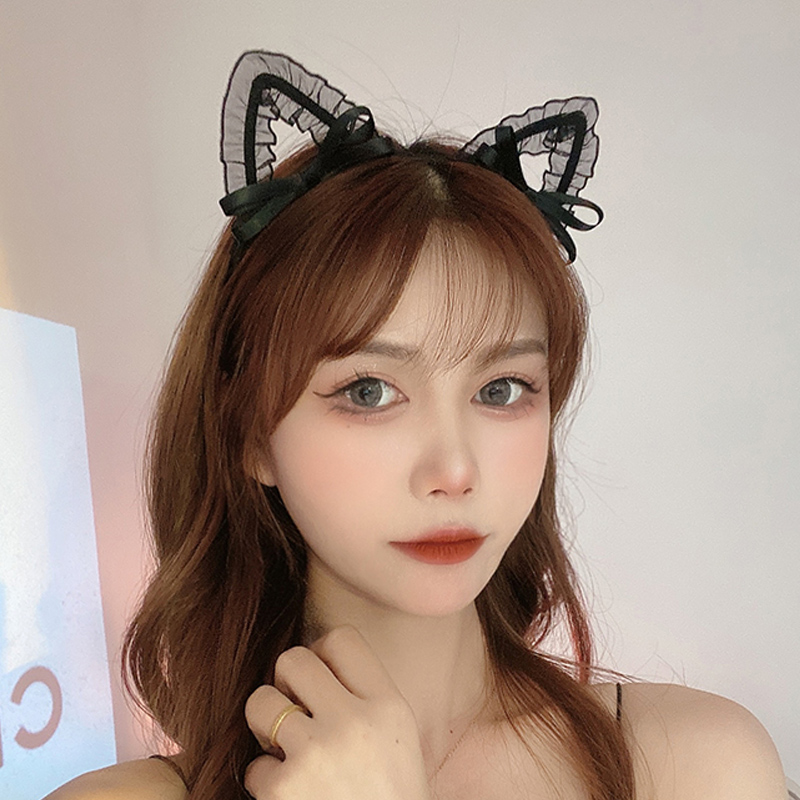 Cài tóc hình tai mèo thời trang Hàn Quốc quyến rũ cho nữ