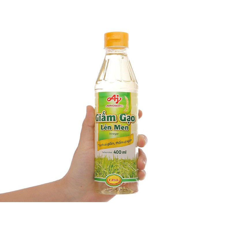 Giấm Gạo Lên Men Lisa 400ml