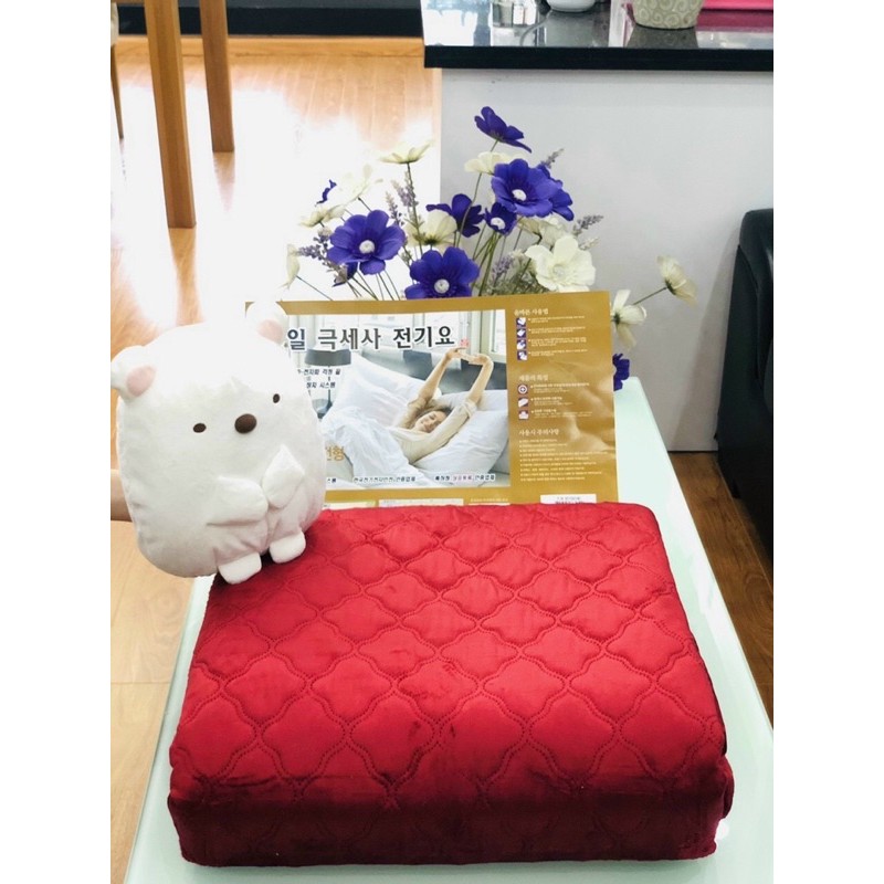 Chăn nhung điện Hàn Quốc cao cấp 135cm x 180cm