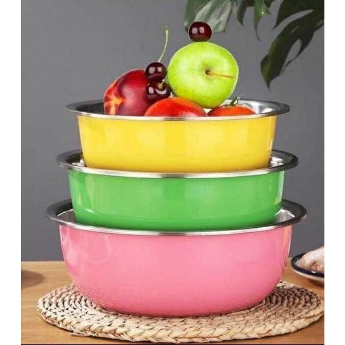BỘ 3 ÂU INOX MÀU SẮC