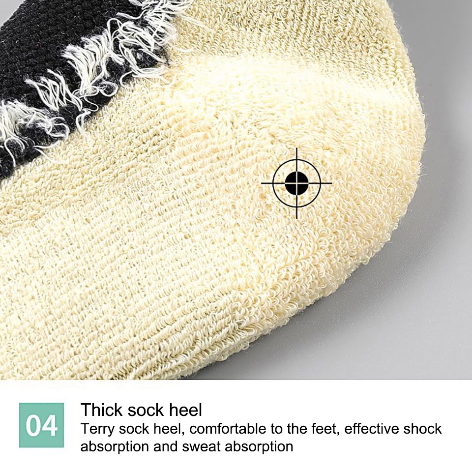 One Đôi Vớ Thể Thao Thoáng Khí Chống Trượt Bảo Vệ Đầu Gối Cho Nam Nữ