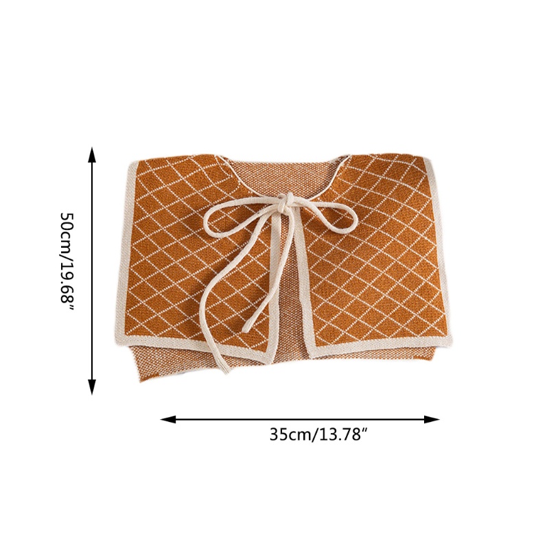 Khăn Choàng Cổ Dệt Kim Giữ Ấm Mùa Hè Màu Sắc Phù Hợp Với Nữ Sinh Hàn Quốc Có Thể Tháo Rời