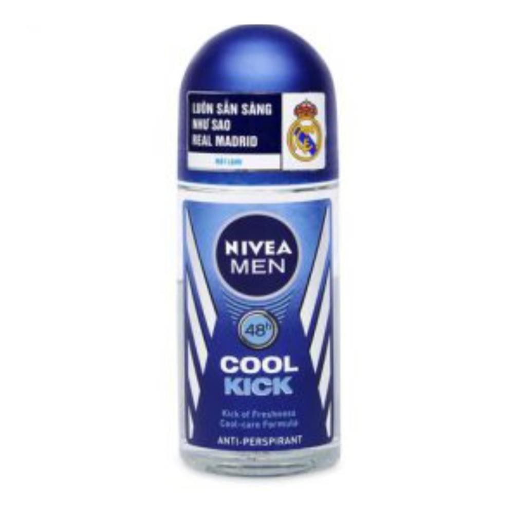 Lăn khử mùi nam Nivea men 50ml Deep | Black & White | Dry Impact | Silver protect | Amazon | Espresso